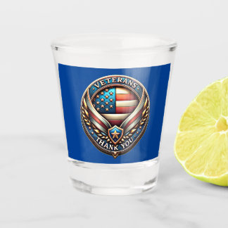 Veteran's Thank You Day  Shot Glass