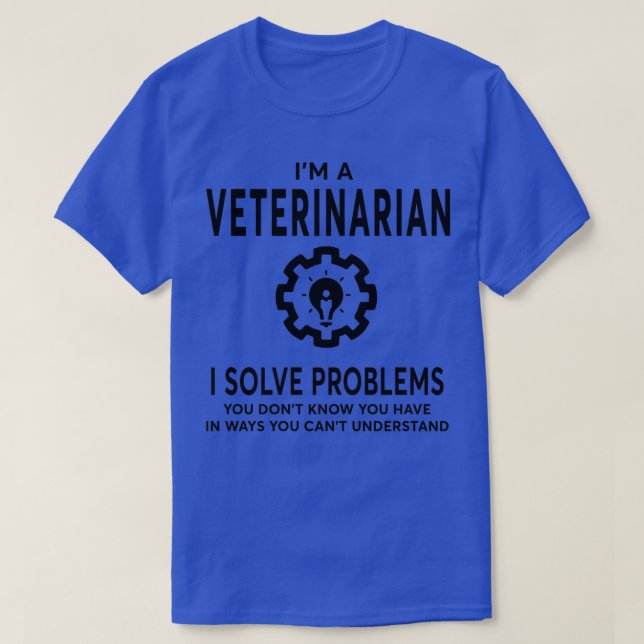 VETERINARIAN BEST DESIGN 2017 T-Shirt (Design Front)