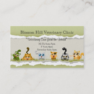 Veterinarian Business Card
