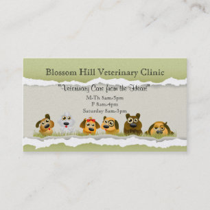 Veterinarian Business Card