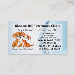 Veterinarian Business Card
