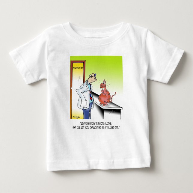 Veterinarian Cartoon 9480 Baby T-Shirt (Front)