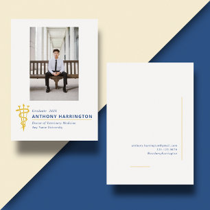 Veterinarian Graduation Aggie Blue Gold Announcement