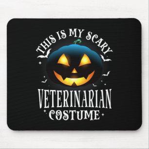 Veterinarian Halloween Matching Pajama Costume  Mouse Pad