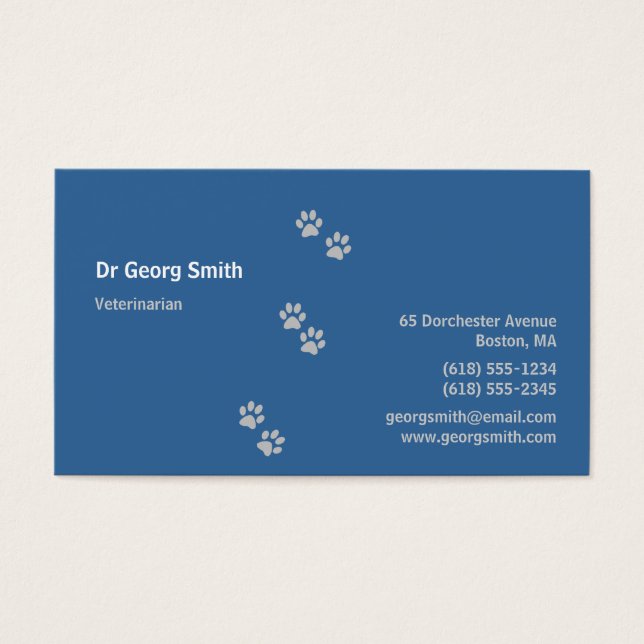 Veterinarian | Info (Front)