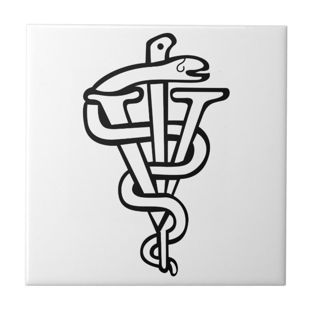 Veterinarian logo tile (Front)
