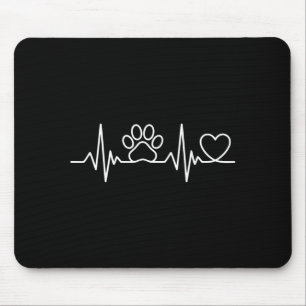 Veterinarian love vet tech mouse pad