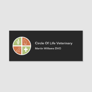 Veterinarian Medical Pet Care Staff Name Tags