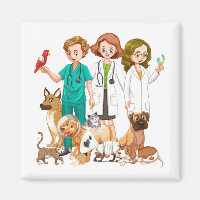 Veterinarian People Background