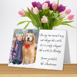 Veterinarian Personalized Pet Photo Veterinary Thank You Card<br><div class="desc">Say 'Thank You' to your wonderful veterinarian with personalized pet photo card. "Saving one animal may not change the world, but it surely changed the world for 'your dogs name' ... forever grateful... !" Personalize with the pet's name & favorite photo. Personalize the inside with your special message or delete...</div>