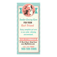 Veterinarian Rack Card - Personalizable