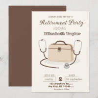 Veterinarian Retirement Party Invitation