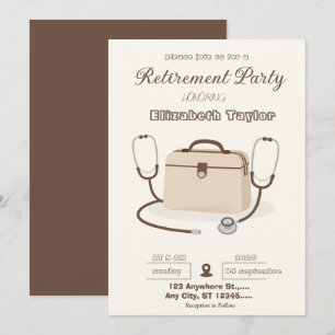 Veterinarian Retirement Party Invitation