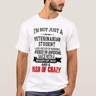 Veterinarian Student T-Shirt Gift/Present, Funny