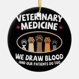 Veterinarian Veterinary Medicine Ceramic Ornament