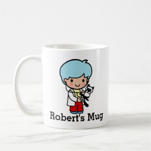 Veterinarian with Kitty Cat Coffee Mug