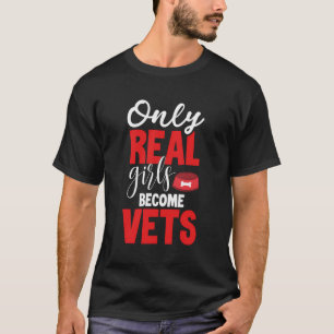 Veterinarians Animal Vets Doctor Nurse Girls Women T-Shirt