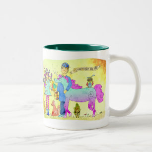 Veterinarians are cool Two-Tone coffee mug
