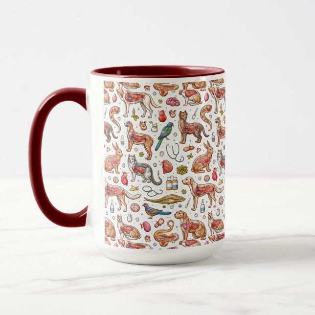 Veterinary Animal Anatomy | Happy Doctor’s Day Mug (Left)
