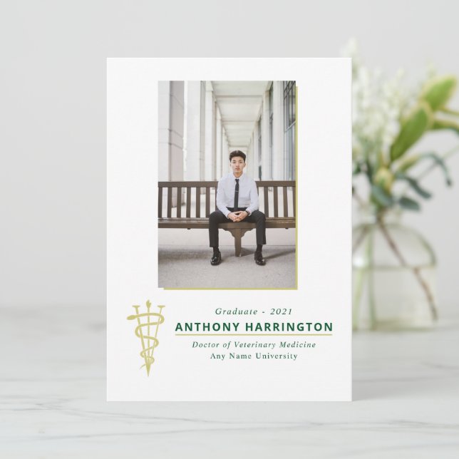 Veterinary Announcement (Standing Front)