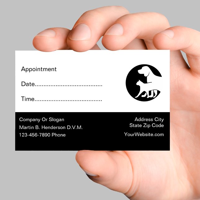 Veterinary Appointment Reminder Card (Creator Uploaded)