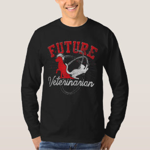 Veterinary Assistant Future Veterinarian Animal V T-Shirt