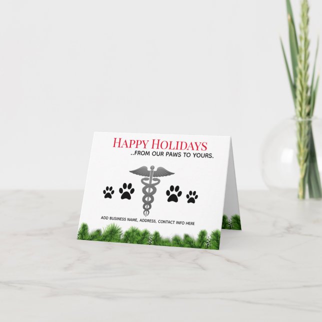 Veterinary Christmas Cards (Front)