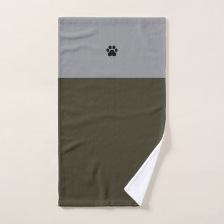 Veterinary Clinic Two‑Tone Hand Towel