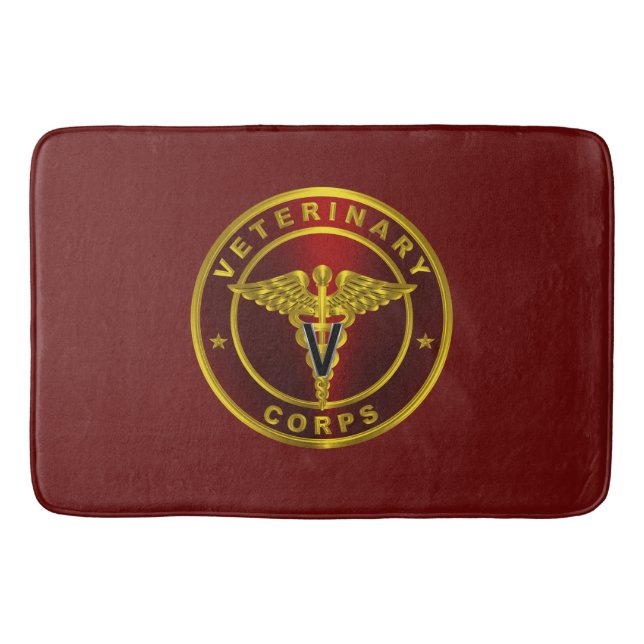 Veterinary  Corps  Bath Mat (Front)