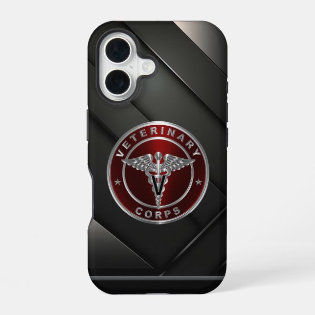 Veterinary Corps  iPhone 16 Case (Back)