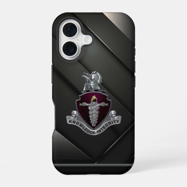 Veterinary Corps  iPhone 16 Case (Back)