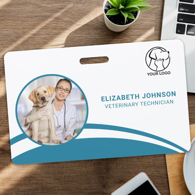 Veterinary Hospital Employee Photo ID Badge (Creator Uploaded)