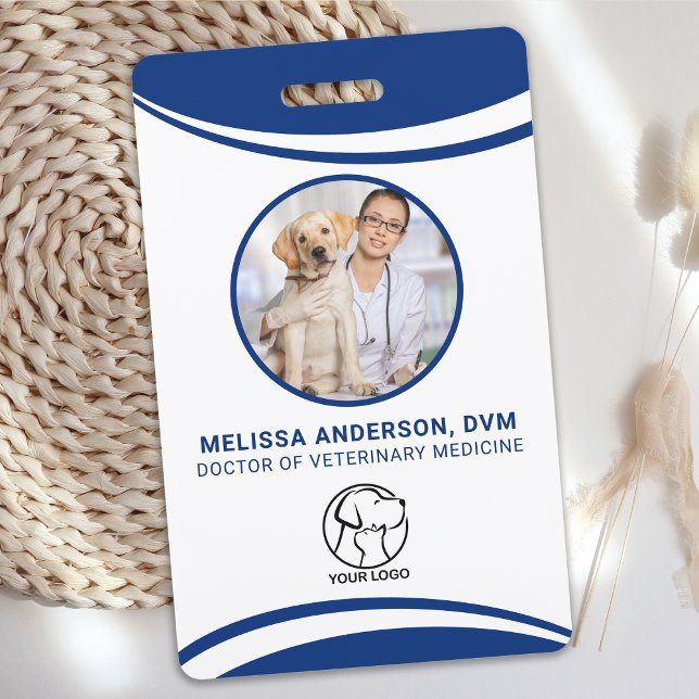 Veterinary Medical Business Photo ID Badge (Creator Uploaded)