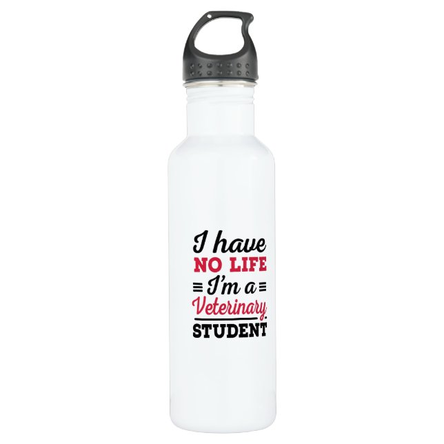 Veterinary Medicine 710 Ml Water Bottle (Front)