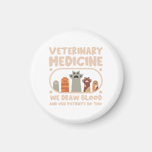 Veterinary Medicine funnu pet Magnet