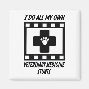 Veterinary Medicine Stunts Magnet