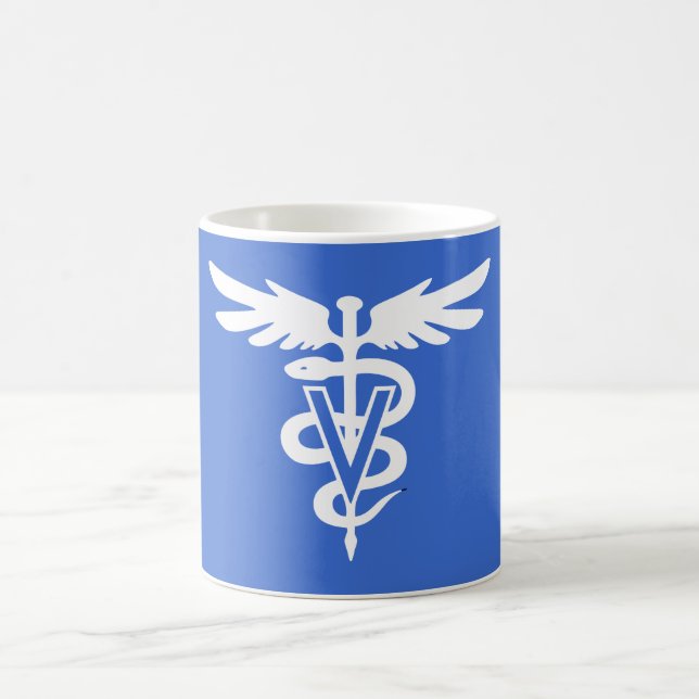 Veterinary Medicine Symbol Coffee Mug (Center)
