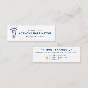 Veterinary mini business card