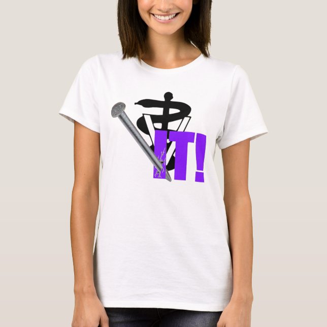 Veterinary Nailed It! Standard Fit T-Shirt (Front)
