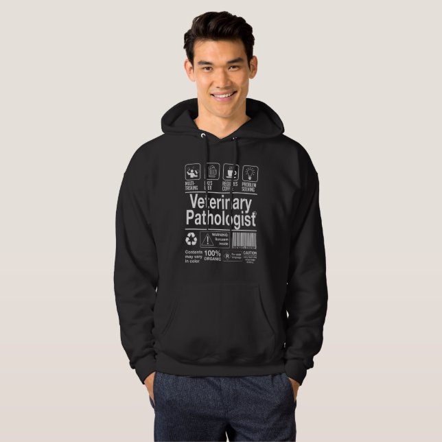 Veterinary Pathologist Hoodie (Front Full)