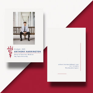 Veterinary Photo Symbol Red Blue Announcement