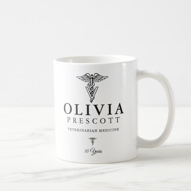 Veterinary Professional Graduation | Retirement Coffee Mug (Right)