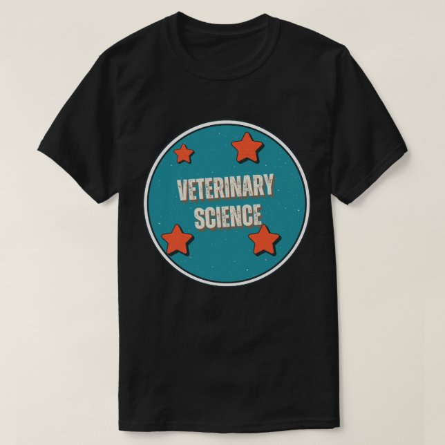 Veterinary Science T-Shirt (Design Front)