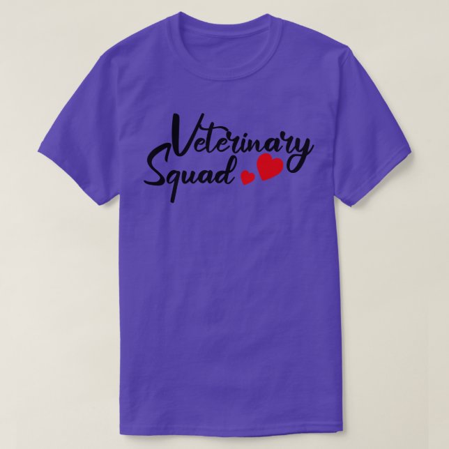 veterinary squad T-Shirt (Design Front)