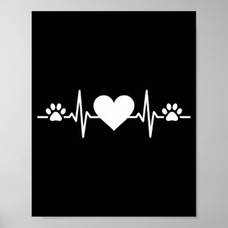 Veterinary technician animal love vet tech  poster