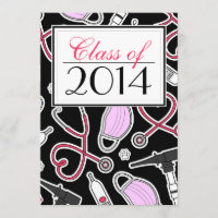 Veterinary Technician School Graduation Invite