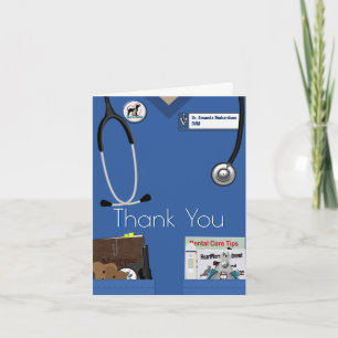 Veterinary Thank You In Blue