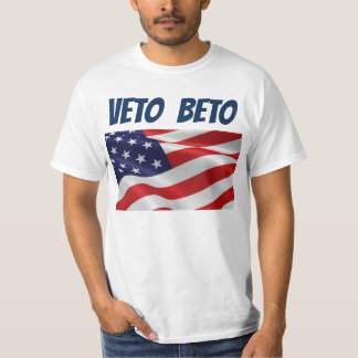 VETO BETO NO BEto MAGA Republican America T-Shirt
