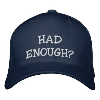VETO "HAD ENOUGH?" Embroidered Hat