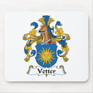 Vetter Family Crest Mouse Pad